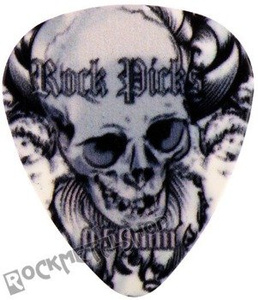 kostka gitarowa ROCK PICK - SKULL