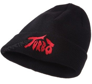czapka zimowa TURBO - LOGO RED
