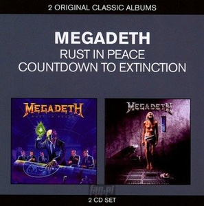 MEGADETH: RUST IN PEACE / COUNTDOWN TO EXTINCTION (2CD)