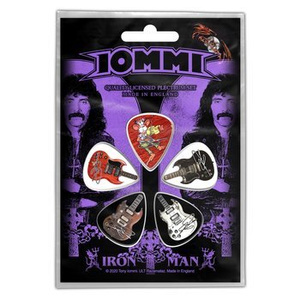 zestaw kostek do gitary TONY IOMMI - IRON MAN (5 szt)