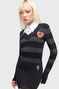 sweter damski KILLSTAR - HIS INFERNAL MAJESTY (THE POWERPUFF GIRLS)