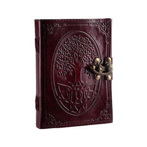 notes/zeszyt w skórzanej oprawie TREE OF LIFE