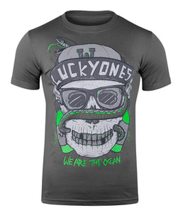 koszulka  WE ARE THE OCEAN - GREY SKULL