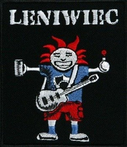 naszywka LENIWIEC - PUNK ROCK I BRAWURA