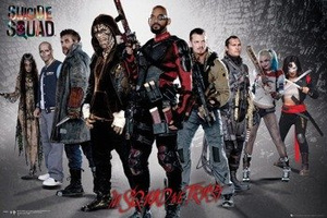 plakat SUICIDE SQUAD - GROUP