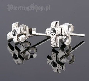 kolczyki do uszu KRZYŻ CR