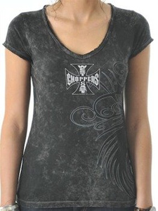 bluzka damska WEST COAST CHOPPERS -  CROSS PATCH vintage