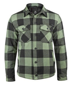 kurtka/koszula LUMBERJACKET black/olive