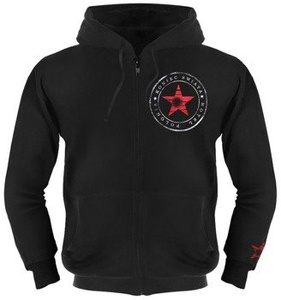 bluza KONIEC ŚWIATA - HOTEL POLONIA rozpinana, z kapturem