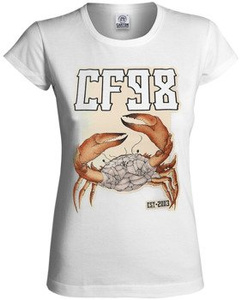 bluzka damska CF98 - NIC DO STRACENIA biała