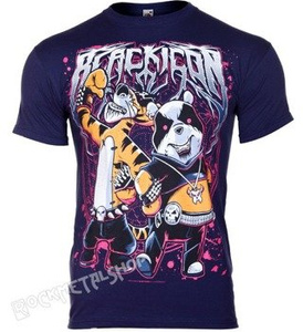 koszulka BLACK ICON - BLACK METAL MASCOT (MICON041 STEEL BLUE)