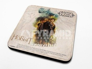 podkładka pod kubek THE HOBBIT -  5 ARMIES (BILBO)