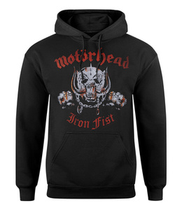 bluza MOTORHEAD - IRON FIST, kangurka z kapturem