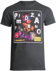 koszulka PIDŻAMA PORNO - PIDŻAMÓWKA 35 (RED VINYL EDITION) GRAFITOWA
