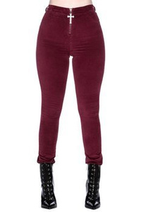spodnie KILLSTAR - ﻿STROKE OF MIDNIGHT (BLOOD)