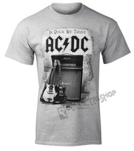 koszulka AC/DC - IN ROCK WE TRUST