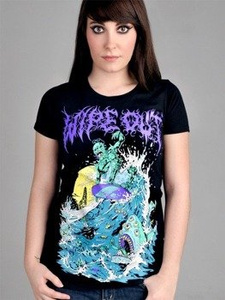 bluzka damska DISTURBIA - WIPE OUT
