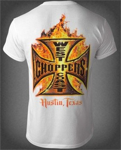 koszulka WEST COAST CHOPPERS - IN FLAMES