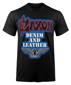 koszulka SAXON - DENIM AND LEATHER