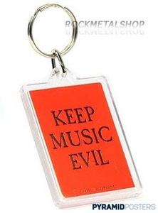 brelok KEEP MUSIC EVIL PK8552