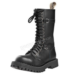 glany STEEL - BLACK (15-dziurkowe) z suwakiem + zaczepy