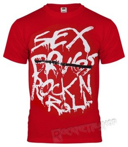 koszulka BLACK ICON - SEX, DRUGS... (MICON149 RED)