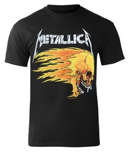 koszulka METALLICA - FLAMING SKULL 1994 TOUR