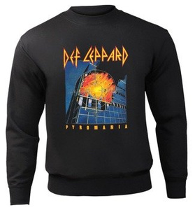 bluza DEF LEPPARD - PYROMANIA, bez kaptura