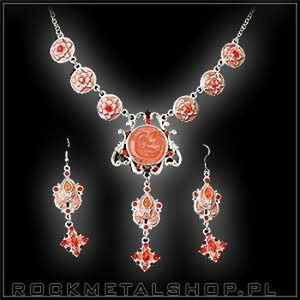 komplet NASZYJNIK + KOLCZYKI