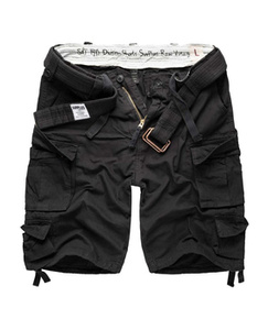 spodnie bojówki krótkie DIVISION SHORTS BLACK