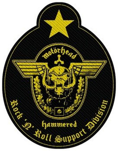 naszywka MOTORHEAD - SUPPORT DIVISION