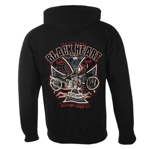bluza BLACK HEART - HARDWEAR , rozpinana z kapturem