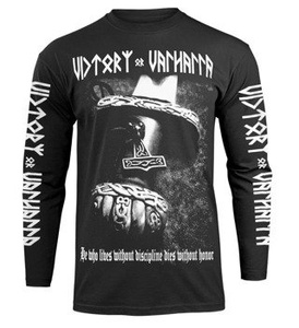 longsleeve VICTORY OR VALHALLA - THE SWORD
