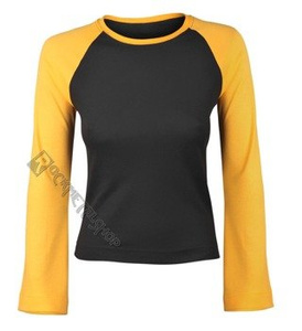 bluzka damska CZARNO / ŻÓŁTA