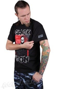 koszulka BLACK ICON - MAN (MICON022 BLACK)