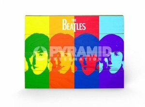 dekoracja/obraz na drewnie THE BEATLES (POP ART)