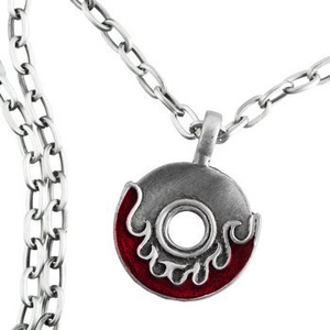 wisior + łańcuch FLAME