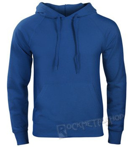 bluza FRUIT OF THE LOOM - ROYAL BLUE bez nadruku, kangurka z kapturem