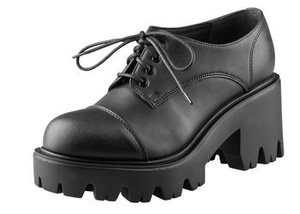 botki damskie ALTERCORE czarne (MILA VEGAN BLACK)