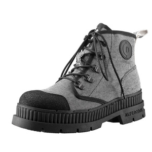 trzewiki damskie ALTERCORE szare (DENT VEGAN LIGHT GREY)