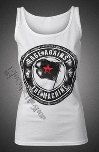 bluzka damska RAGE AGAINST THE MACHINE - BULLS, na ramiączkach