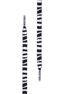 sznurowadła TUBELACES - ZEBRA (140 cm)