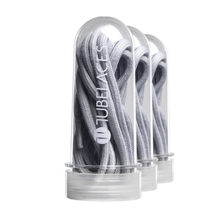 sznurowadła TUBELACES - LT. GREY (130 cm)