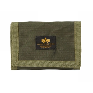 portfel ALPHA INDUSTRIES - COMBAT LABEL DARK OLIVE