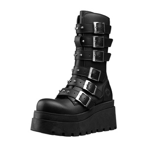 botki damskie ALTERCORE czarne (COMO VEGAN BLACK)