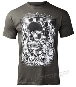 koszulka BLACK ICON - SKATE SKULL (MICON035 LIGHT GRAPHITE)