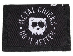 portfel METAL CHICKS DO IT BETTER - SKULL
