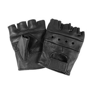 rękawiczki SKÓRZANE bez palców, USZKODZONE