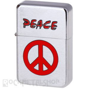 zapalniczka benzynowa PEACE RED