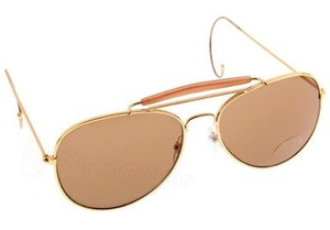 okulary PILOTKI STURM MIL-TEC brąz